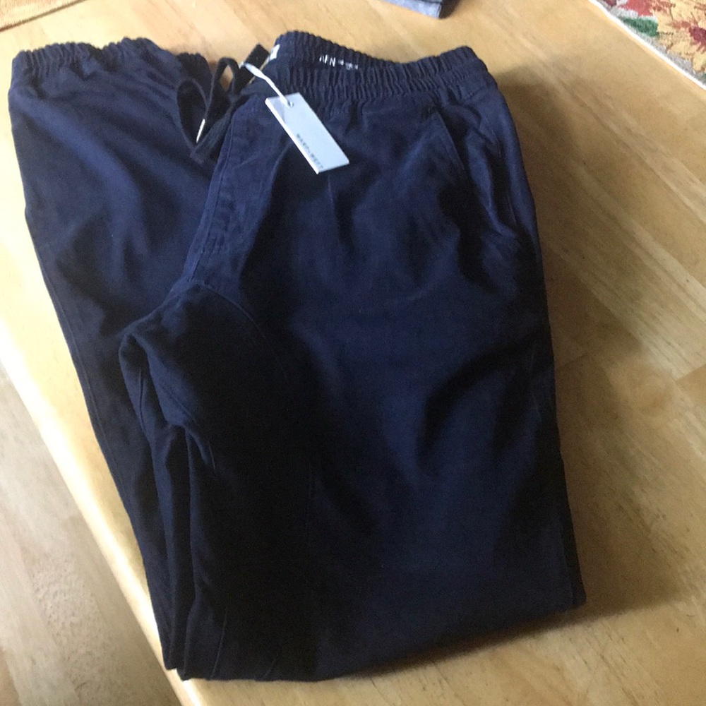 Dark Navy Warp + Weft Stockholm Joggers